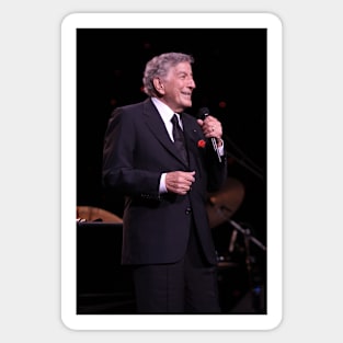 Tony Bennett Photograph Sticker